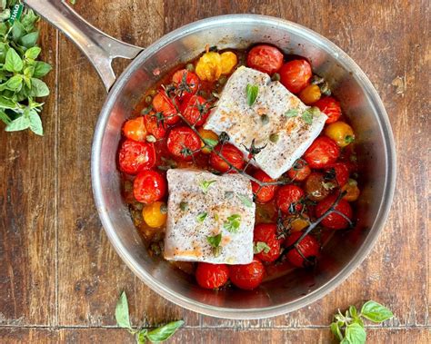 TasteFood: Roasted sea bass with blistered tomatoes is a late summer treat